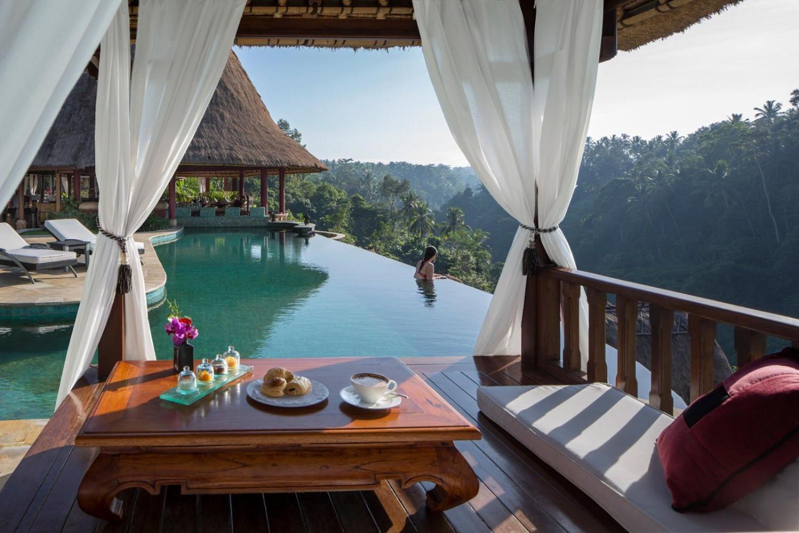 Cascades Suites Ubud Exterior foto